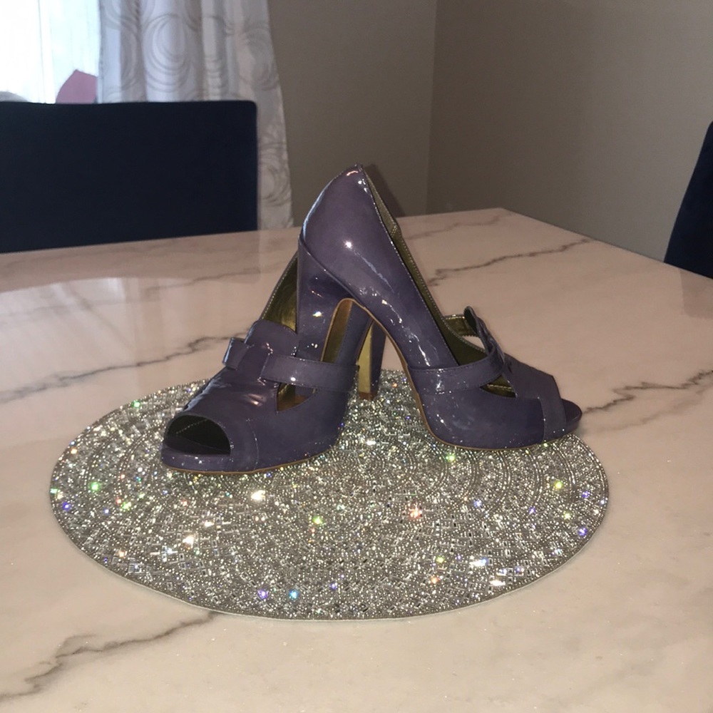 Paolo Purple Heels
